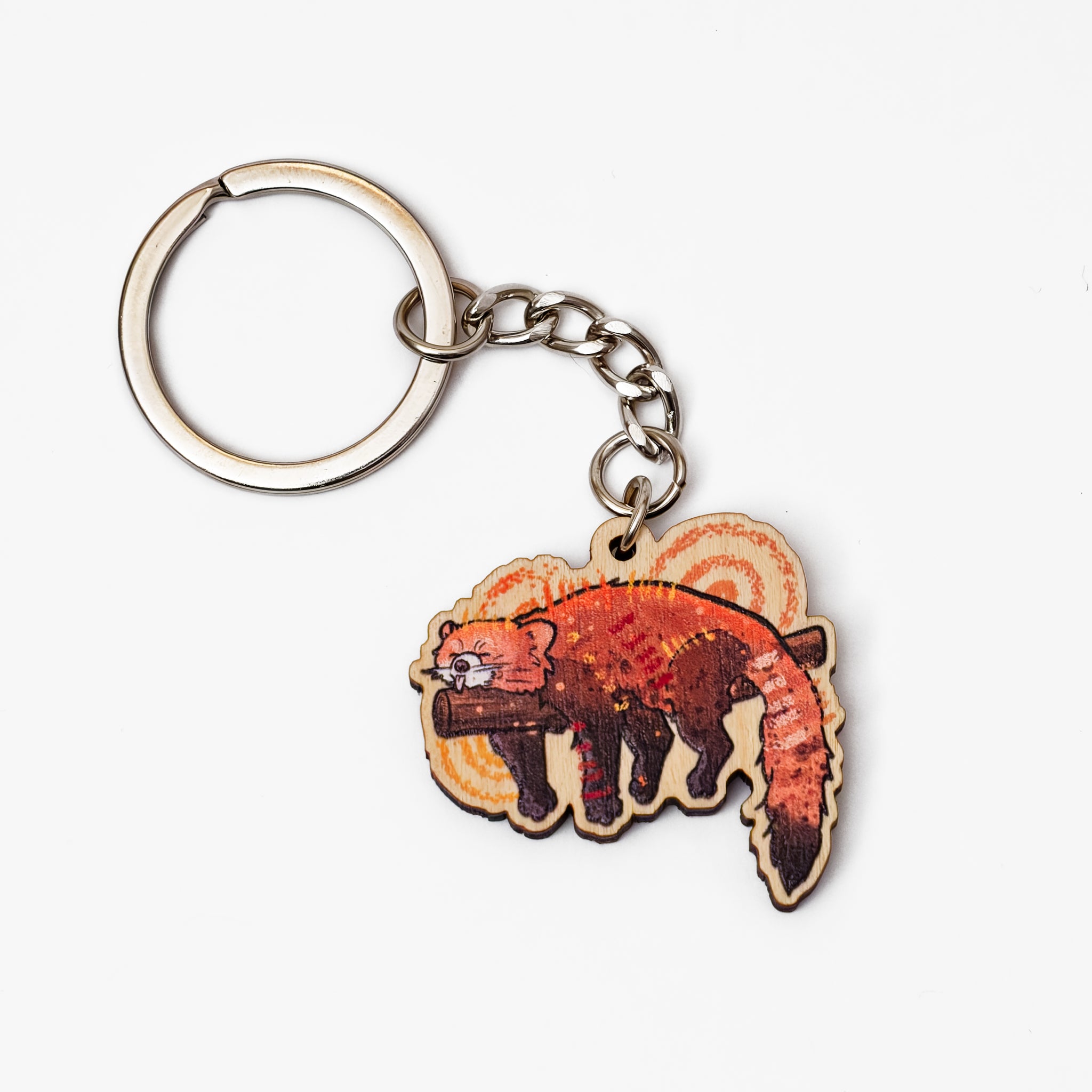 Animal Wood Keychains