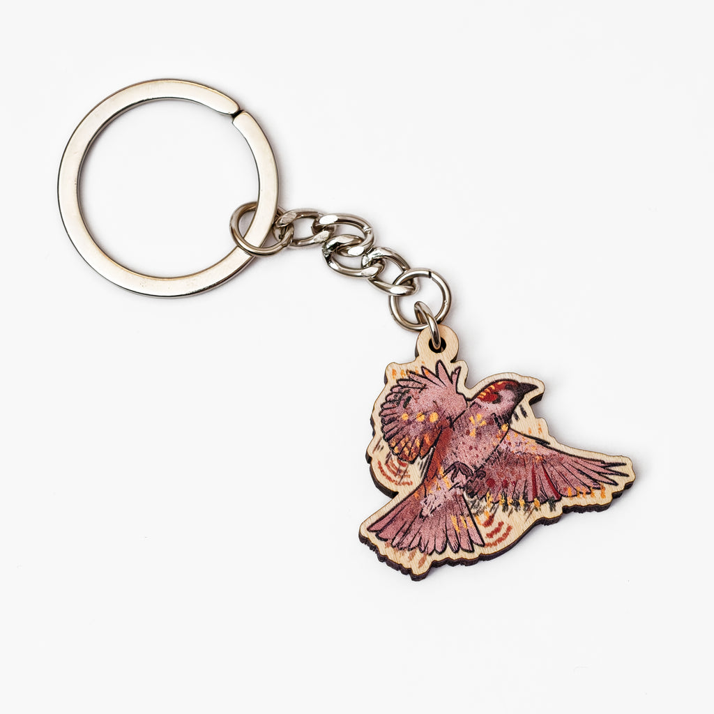 Animal Wood Keychains