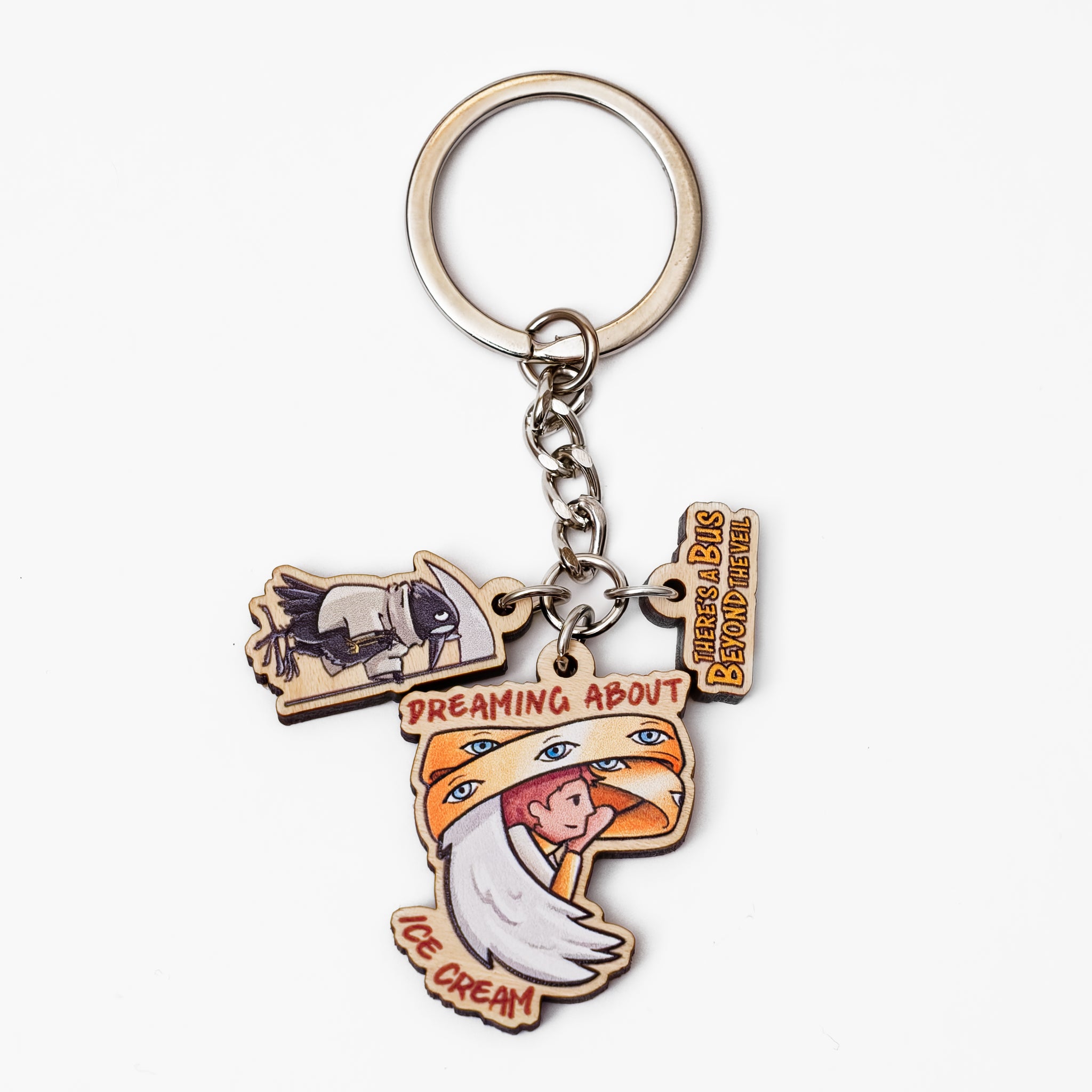 TABBTV Wood Keychains