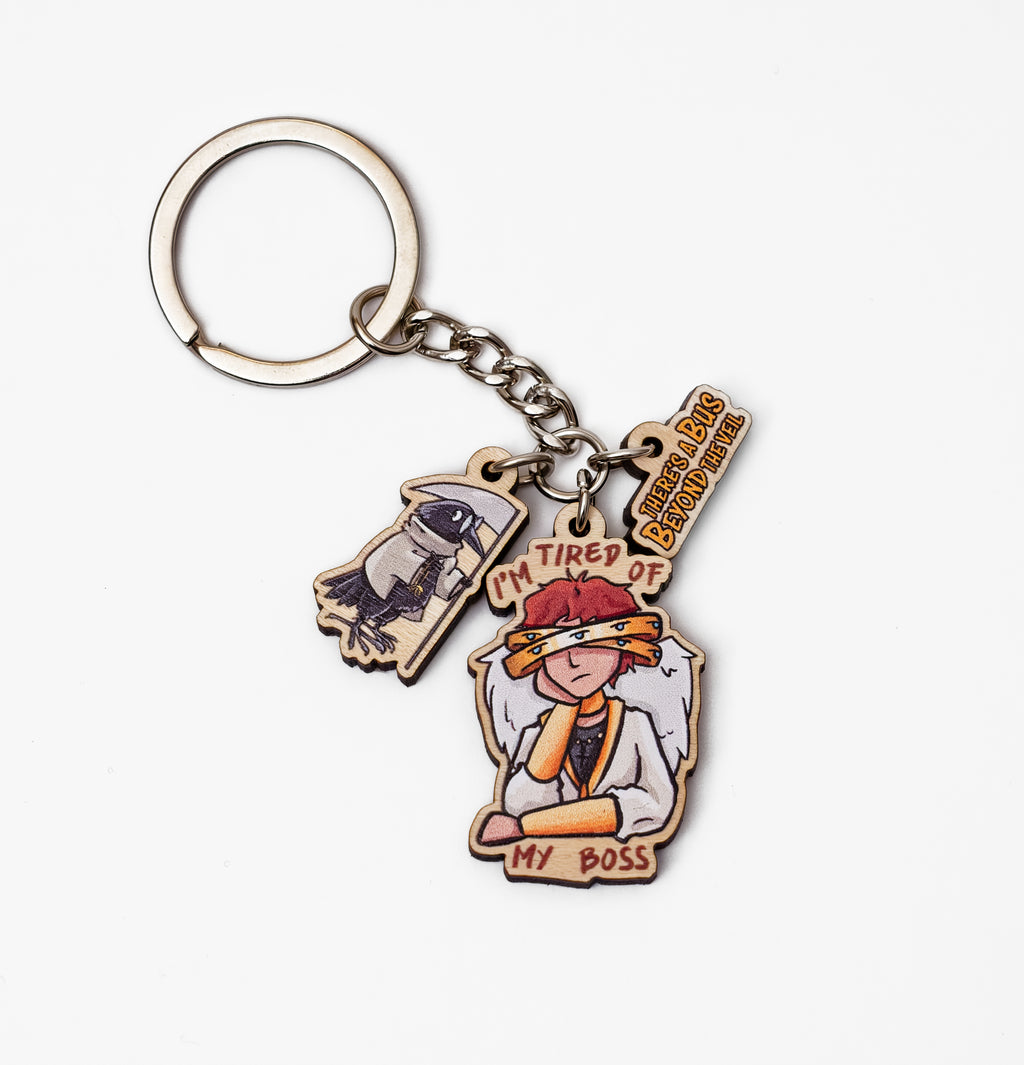 TABBTV Wood Keychains