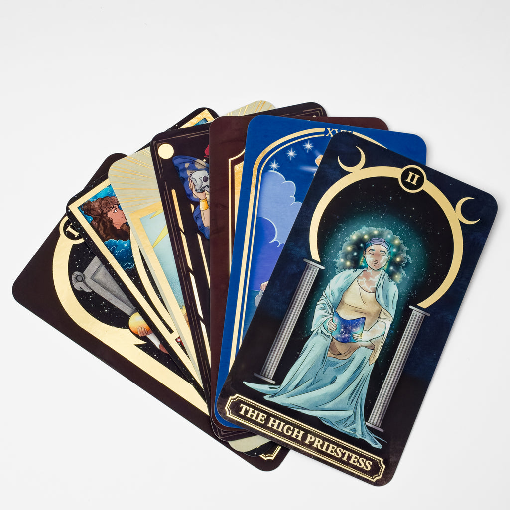 TABBTV Tarot Cards GOLD FOIL PRINT