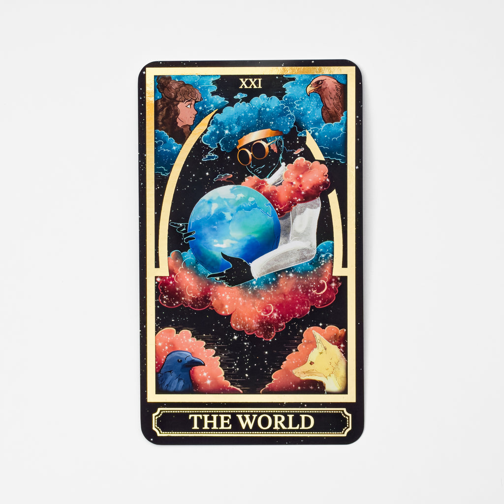 TABBTV Tarot Cards GOLD FOIL PRINT