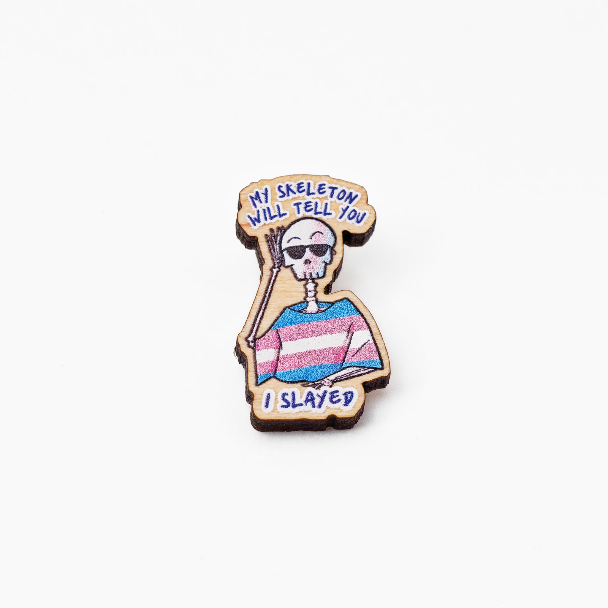 LGBT+ Wooden Pins