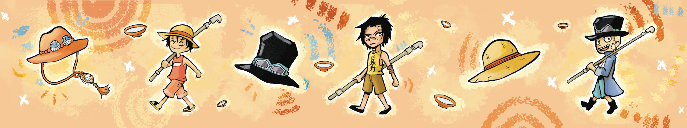 One Piece ASL Washi Tape