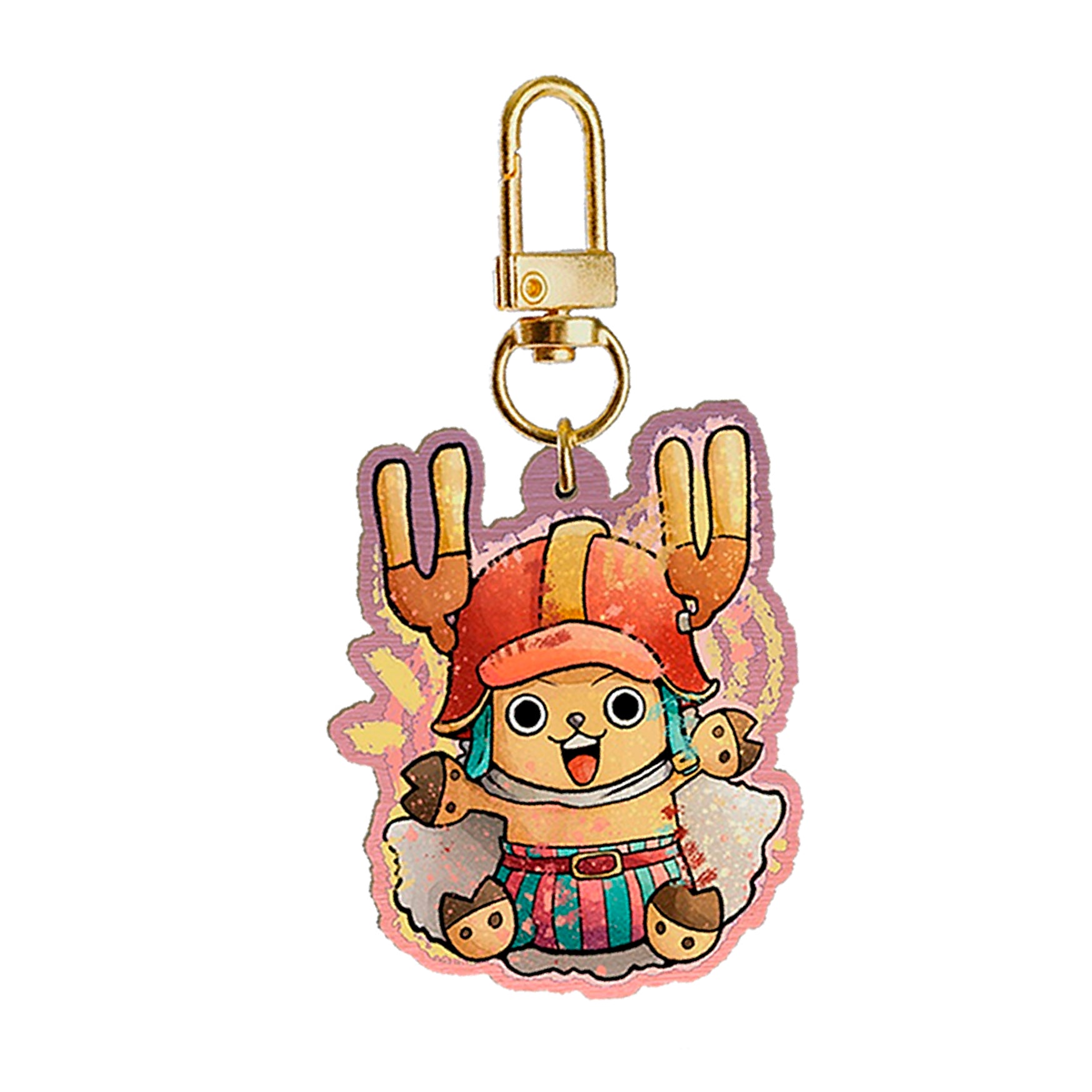 One Piece Wooden Keychains