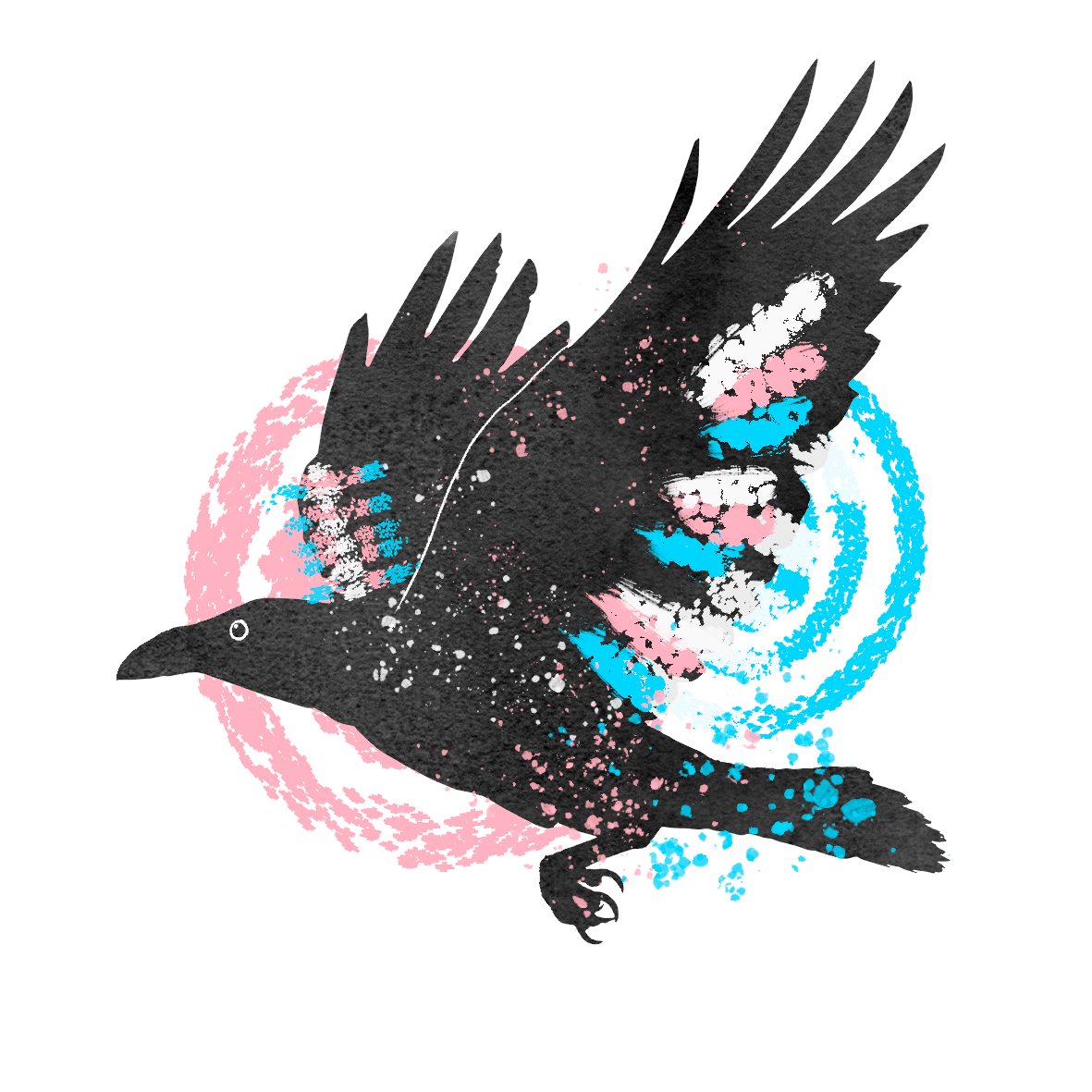 Crow Pride Stickers
