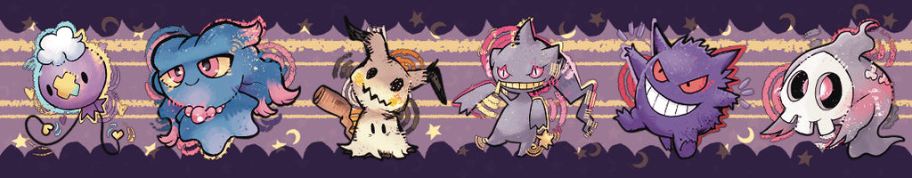 Ghost Pokemon Washi Tape