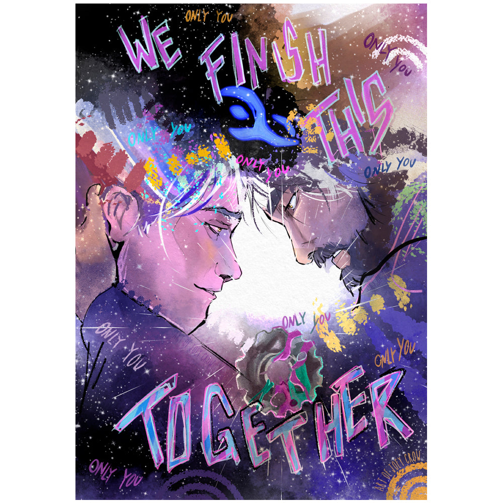 Arcane LOL Art Print | Javik | We finish this together