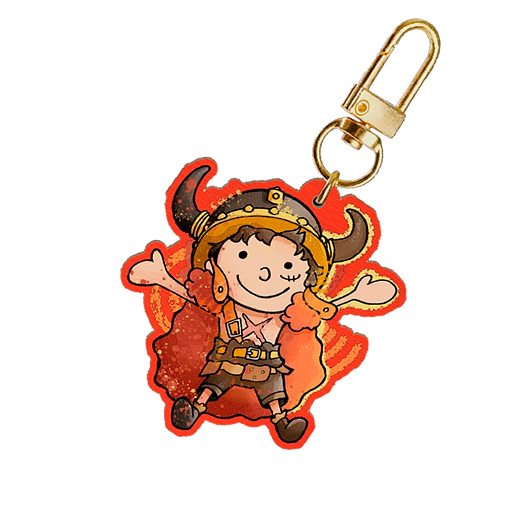 One Piece Wooden Keychains