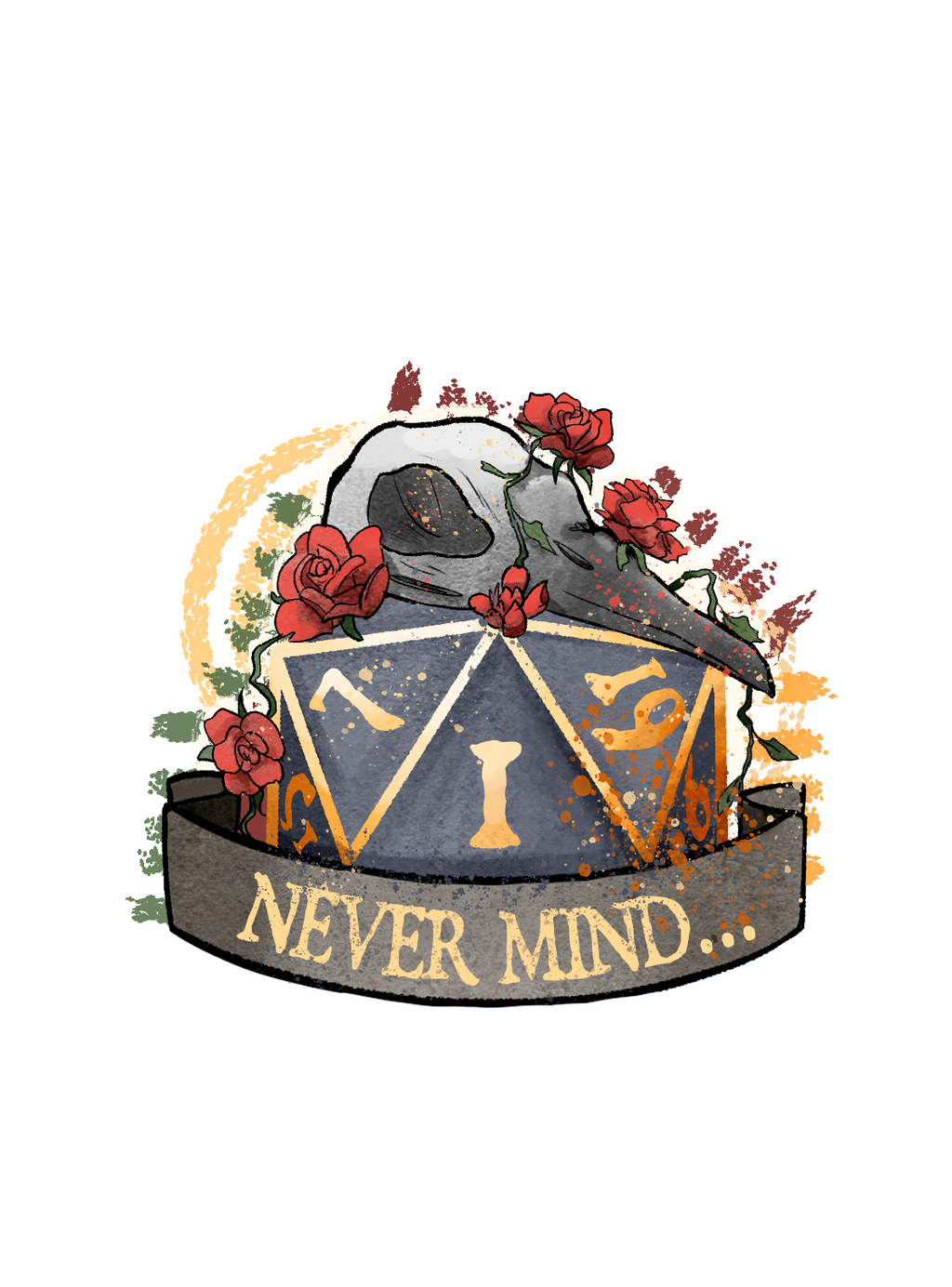 DND Dice Wooden Pins