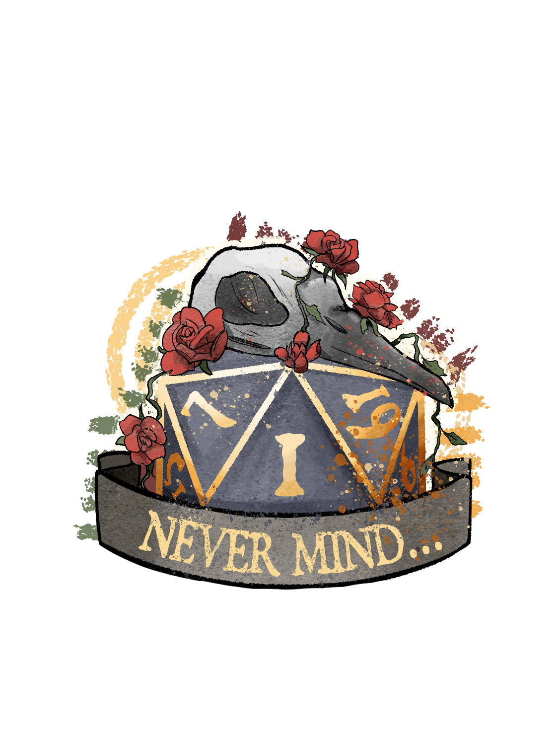 DND Dice Wooden Pins