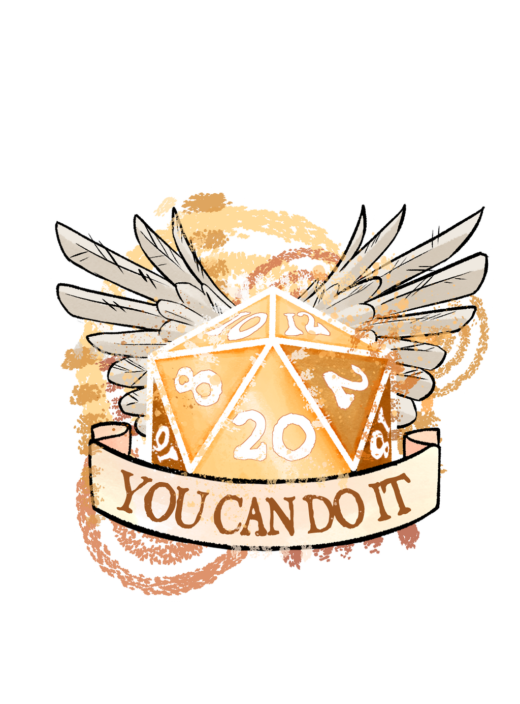 DND Dice Wooden Pins