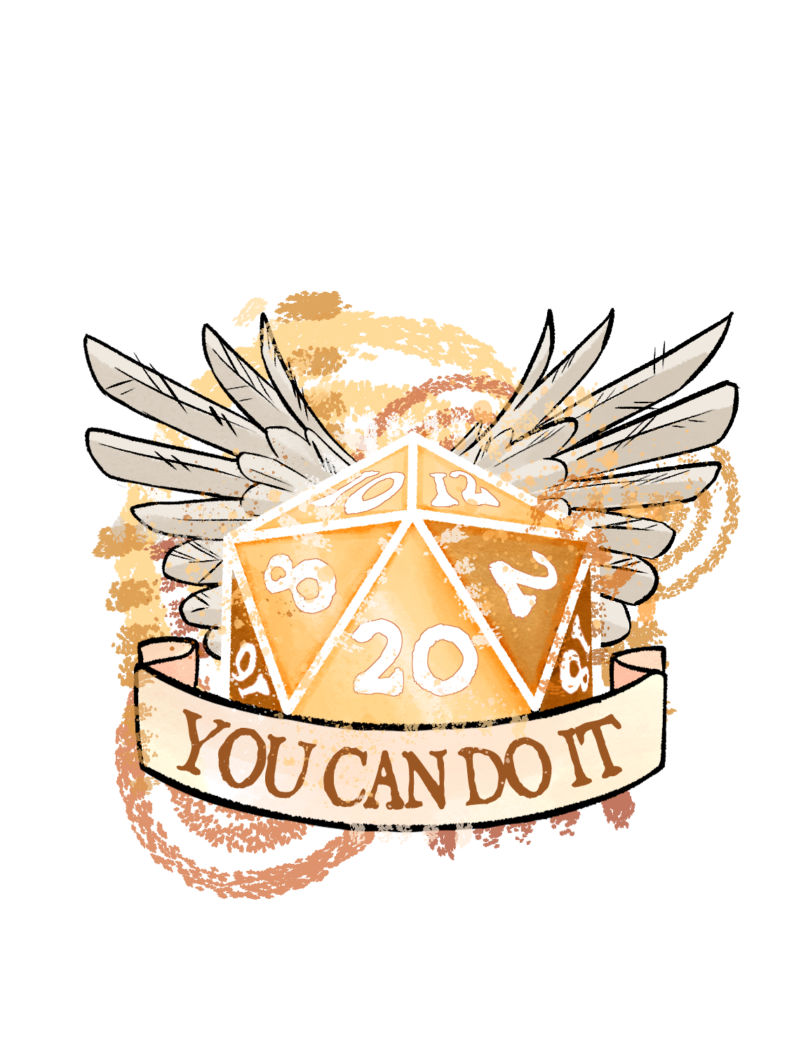 DND Dice Wooden Pins