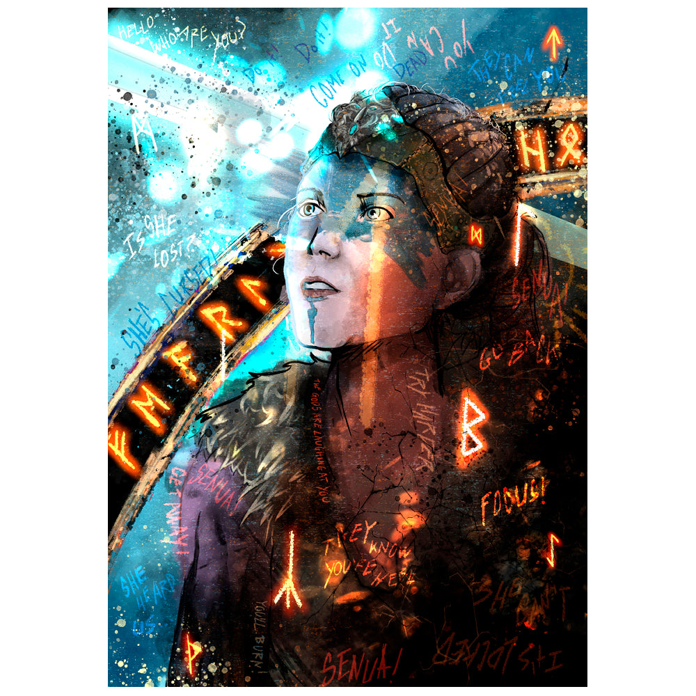 Hellblade Art Print | Senua