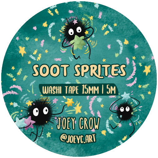 Soot Sprite Washi Tape