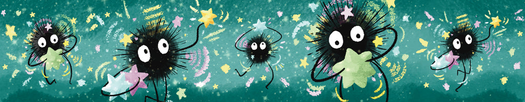 Soot Sprite Washi Tape