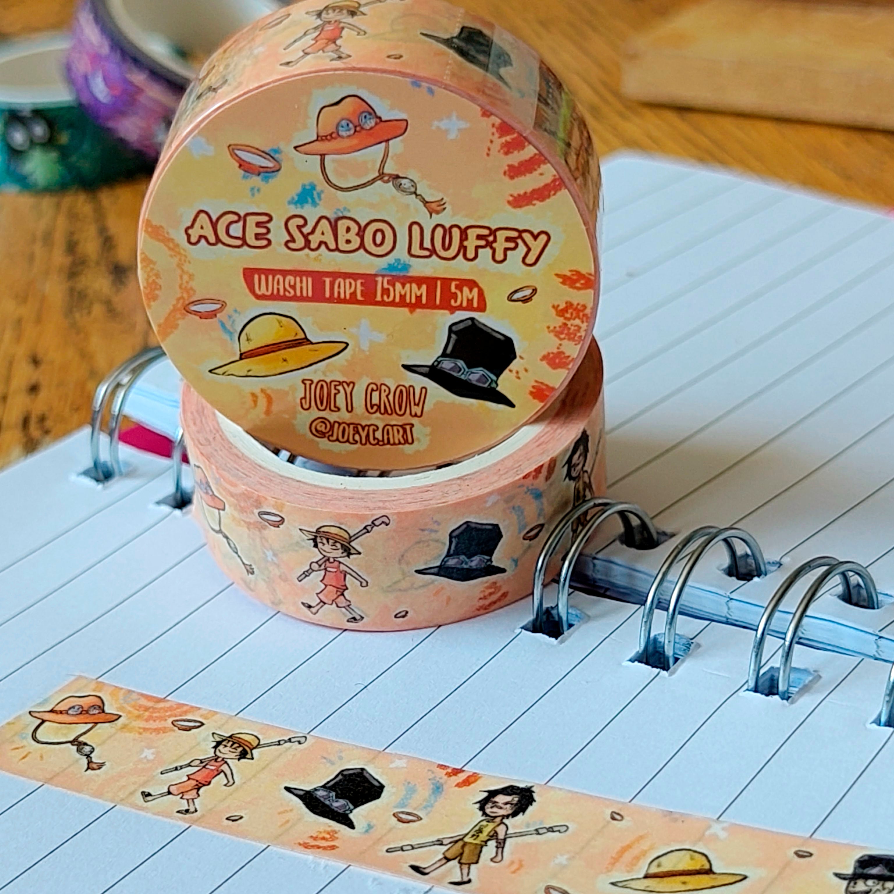One Piece ASL Washi Tape