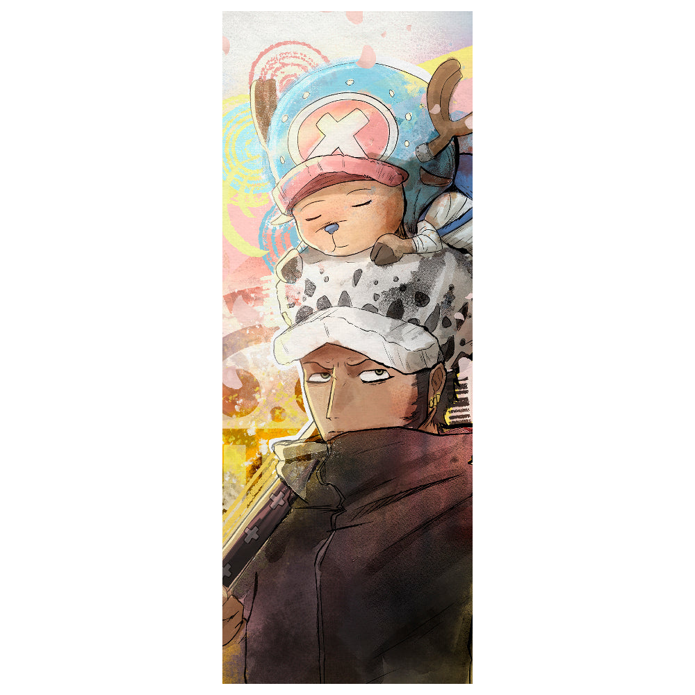 One Piece Bookmark - Chopper and Law