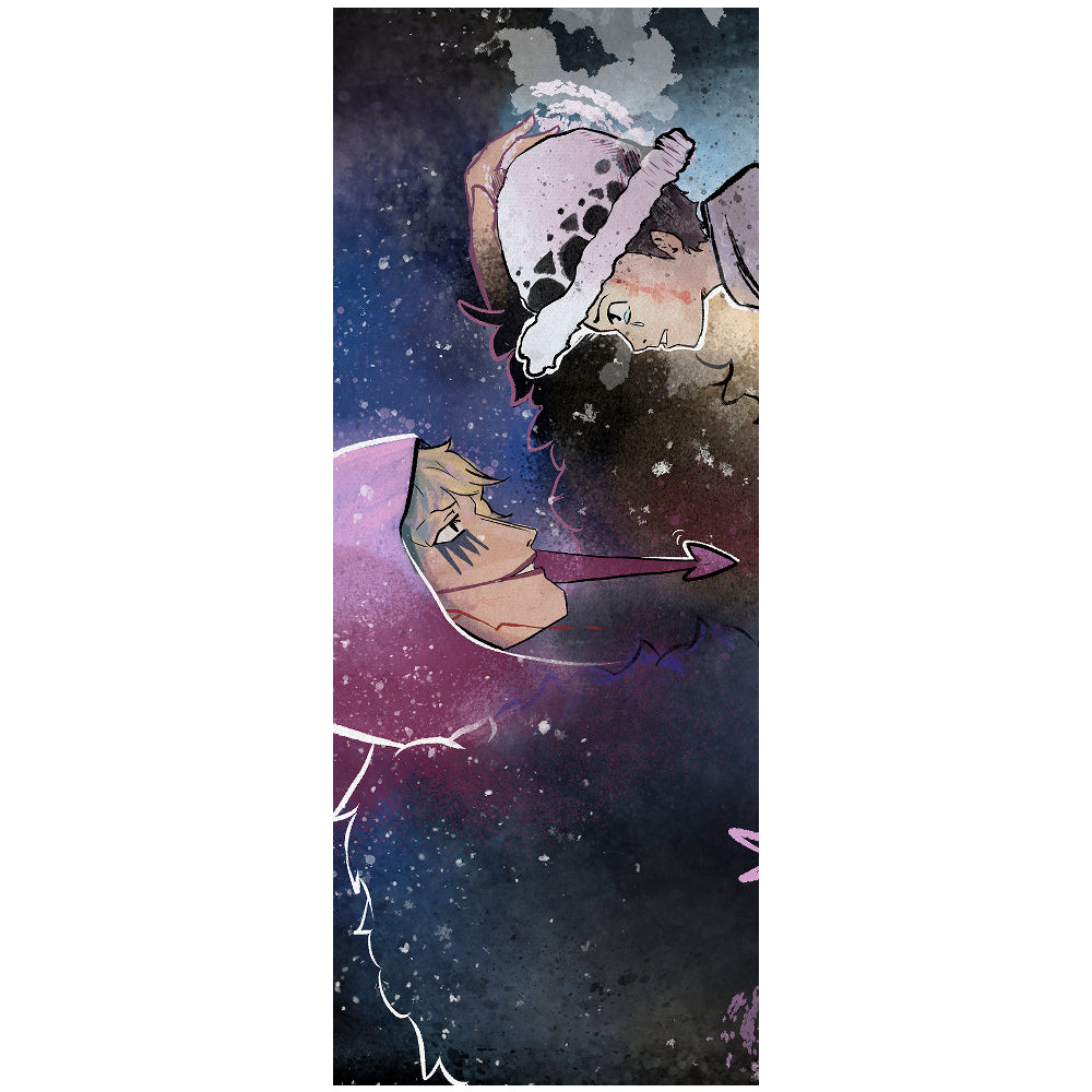 One Piece Bookmark - Corazon and Law