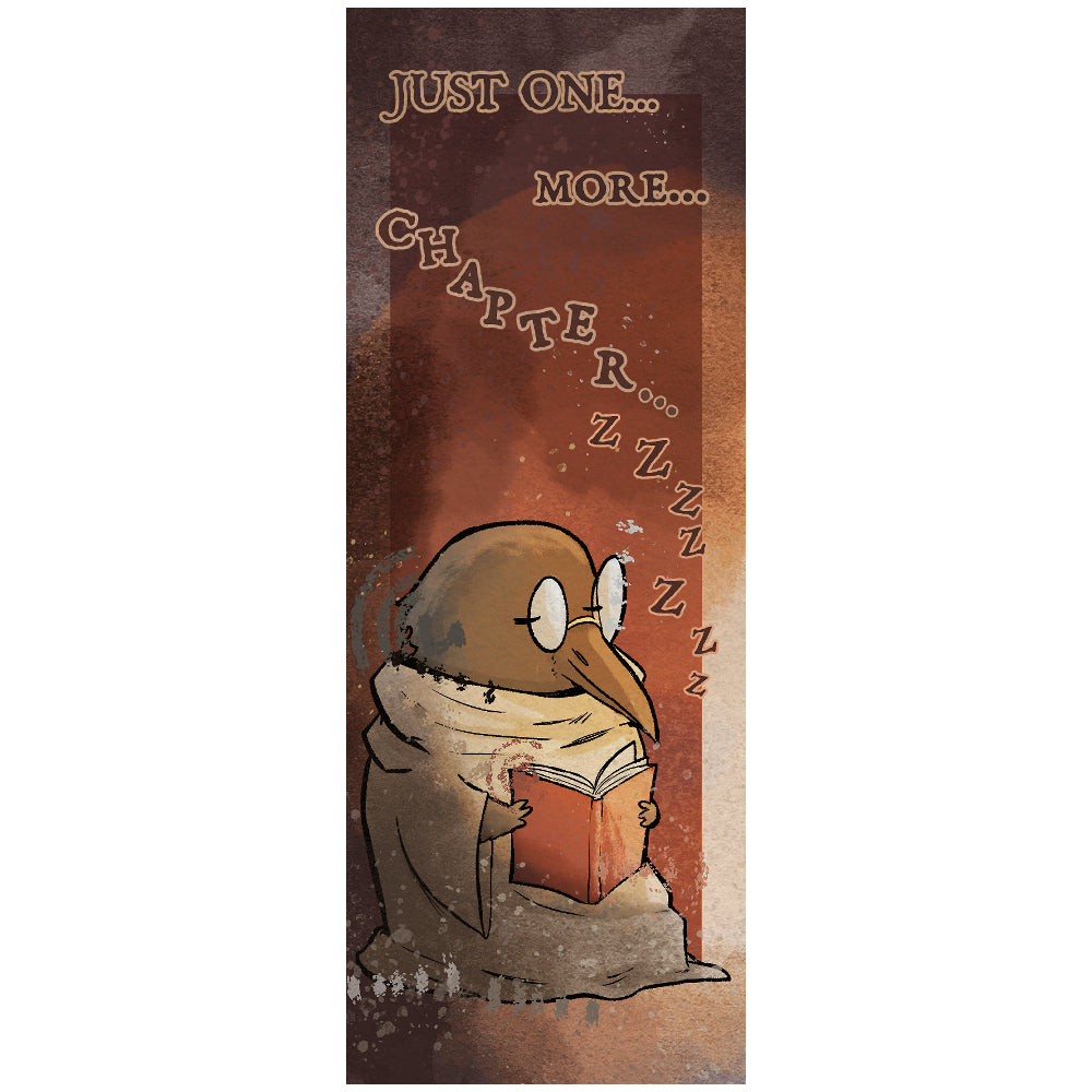 Sleepy Crow Bookmark