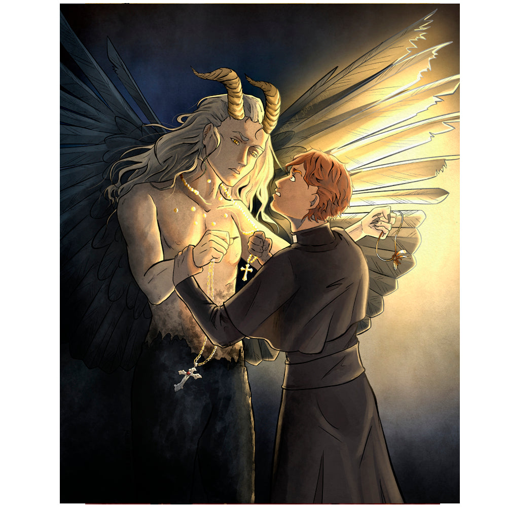 TABBTV Demon Priest AU Print