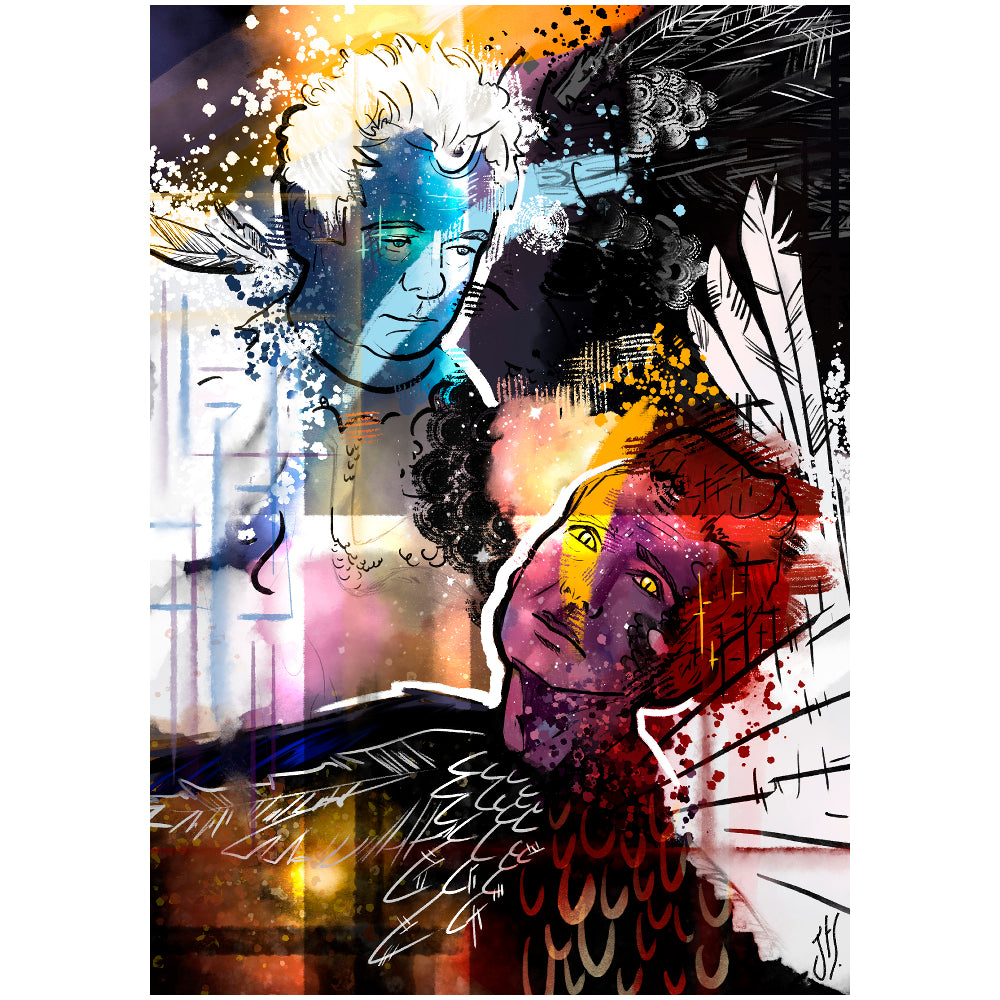 Good Omens Art Print