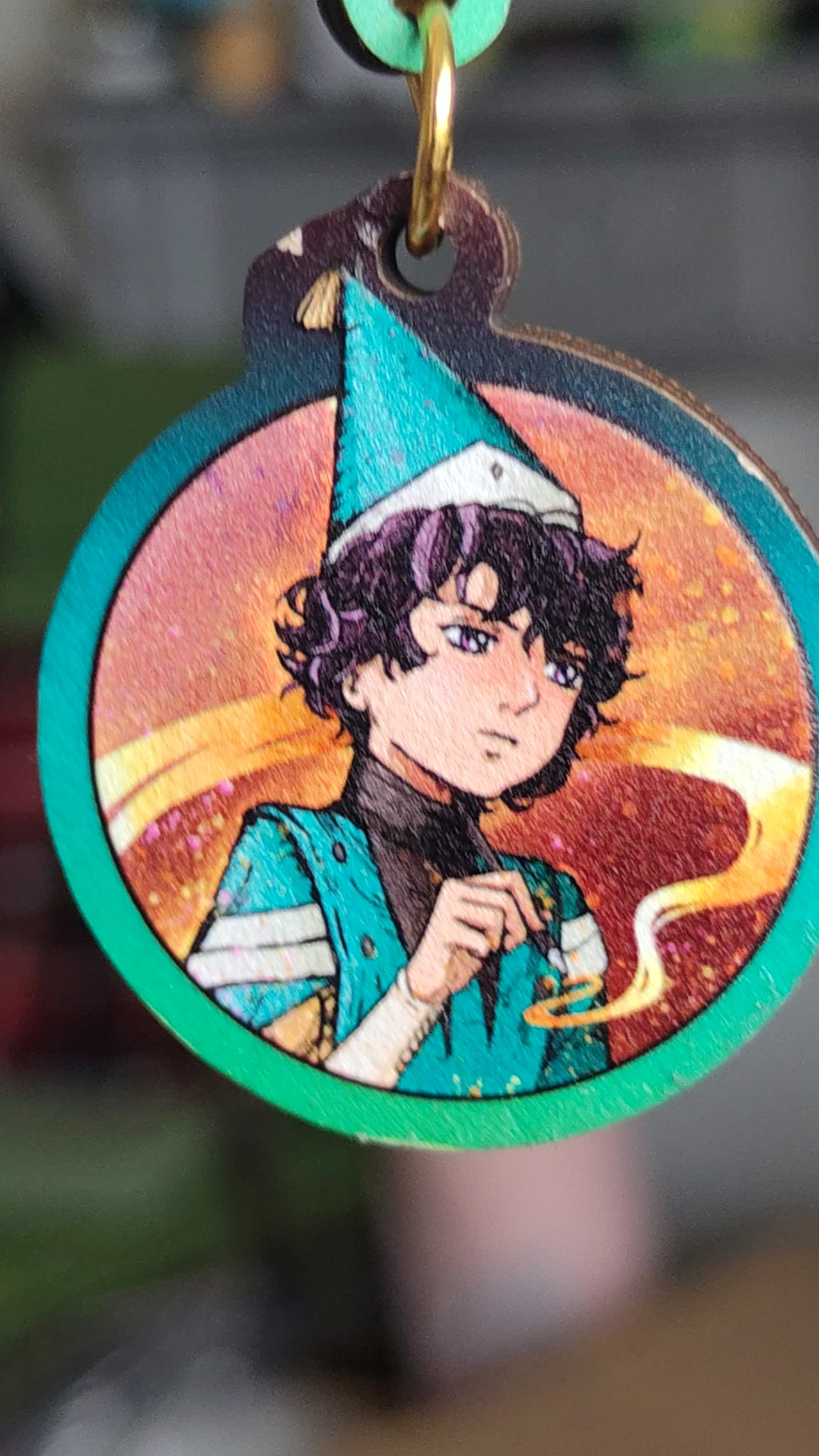 Witch Hat Atelier Connection Wooden Keychain